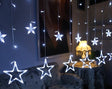 220V EU Plug LED Star Light Christmas lights Indoor/Outdoor Decorative Love Curtains Lamp For Holiday Wedding Party lighting(White) - Christmas Decoration Lamps by PMC TechLife | Online Shopping South Africa | PMC TechLife | Buy Now Pay Later Mobicred