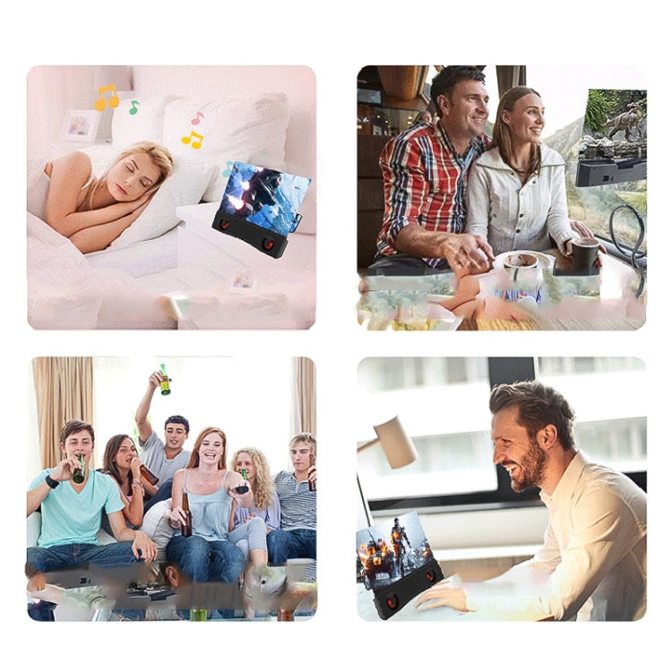 F12 12 inch Dual Speakers Phone Eye Protection Screen Amplifier - Screen Magnifier by PMC TechLife | Online Shopping South Africa | PMC TechLife