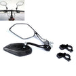 Mountain Bike Carbon Pattern Rearview Mirror Riding Equipment 3K Pattern Plane Mirror Reflector - free shipping - PMC TechLife - Order now!