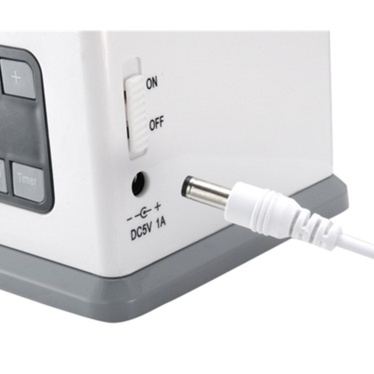 Desktop Air Cooler Battery Plug-in Dual-use Air Conditioning Intelligent Digital Display Mini Air Cooler - Electric Fans by PMC TechLife | Online Shopping South Africa | PMC TechLife