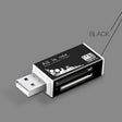 Multi in 1 Memory SD Card Reader for Memory Stick Pro Duo Micro SD,TF,M2,MMC,SDHC MS Card(Black) -  by PMC TechLife | Online Shopping South Africa | PMC TechLife