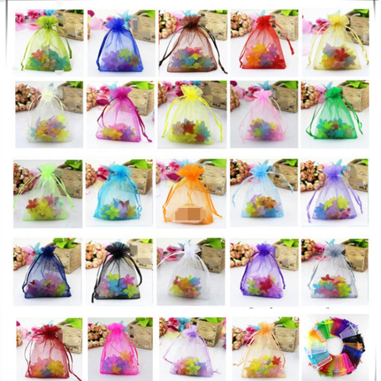 100 PCS Organza Gift Bags Jewelry Packaging Bag Wedding Party Decoration, Size: 7x9cm(D13 Light Purple) - free shipping - PMC TechLife - Order now!