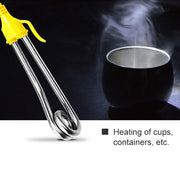 MJ-R4 Electric Water Heater Element Mini Boiler Hot Water Immersion Travel Use 600W (Color Random Delivery)
