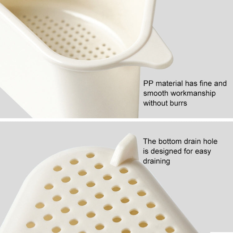 Kitchen Vegetable Rack Household Sink Drain Rack Triangle Storage Hanger Free Punch Tray Hanging Basket(Gray) - Filters by PMC TechLife | Online Shopping South Africa | PMC TechLife