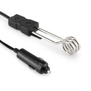 Portable 12V/24V Electric Car Boiled Immersion Water Heater Traveling Camping Picnic, Voltage:12V(Black)
