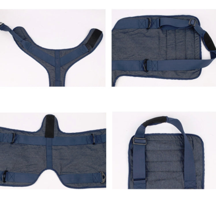 Pet Leash Senior Dogs Walking Aids Chest Harness, Size: XS(Dark Blue) - Leashes by PMC TechLife | Online Shopping South Africa | PMC TechLife