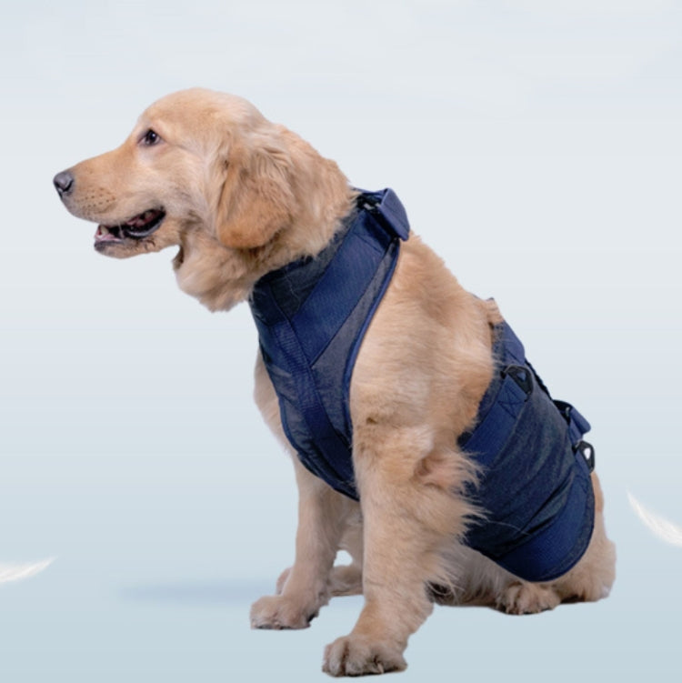 Pet Leash Senior Dogs Walking Aids Chest Harness, Size: XS(Dark Blue) - Leashes by PMC TechLife | Online Shopping South Africa | PMC TechLife
