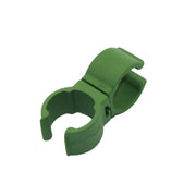 50 PCS Rotary Buckle Gardening Plastic Bracket Support Universal Tube Clamp Plastic Buckle, Size:16 mm Diameter Pillar(Green)