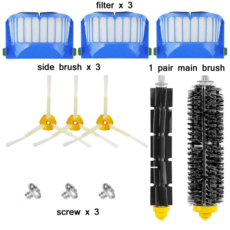 10 PCS/Set Sweeper Accessories For Irobot Roomba 6 Series - Other Accessories by PMC TechLife | Online Shopping South Africa | PMC TechLife