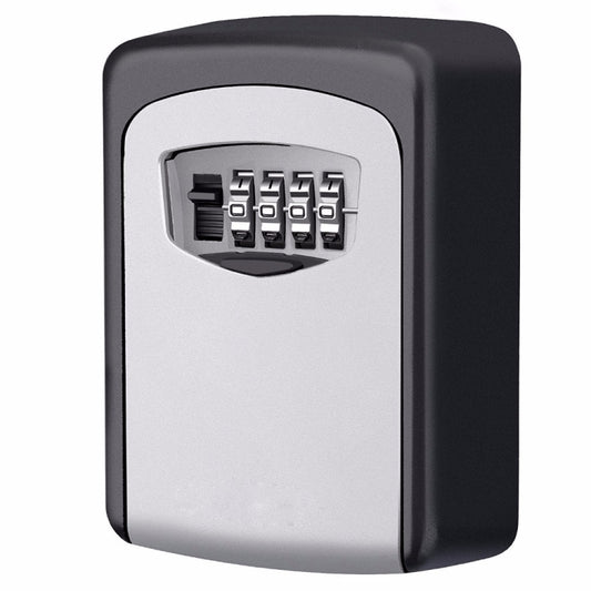 Safety Home Durable Storage Box Key Hider 4 Digit Security Secret Code Lock Wall Mounted Combination Password Keys Box - free shipping - PMC Jewellery - Order now!