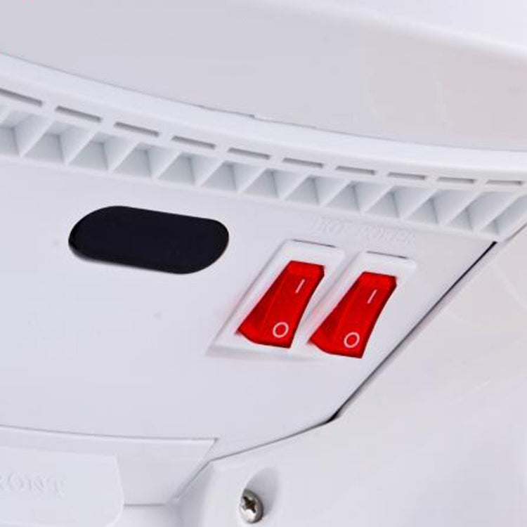 MODUN High Speed Fully Automatic Induction Intelligence Hand Dryer Hot and Cold Hand Dryer for Toilet, size:250*165*470MM(white) - free shipping - PMC Jewellery - Order now!