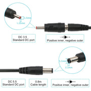 USB Boost Cable 5V Step Up to 9V 12V Adjustable Voltage Converter 1A Step-up Volt Transformer DC Power Regulator with Switch EU