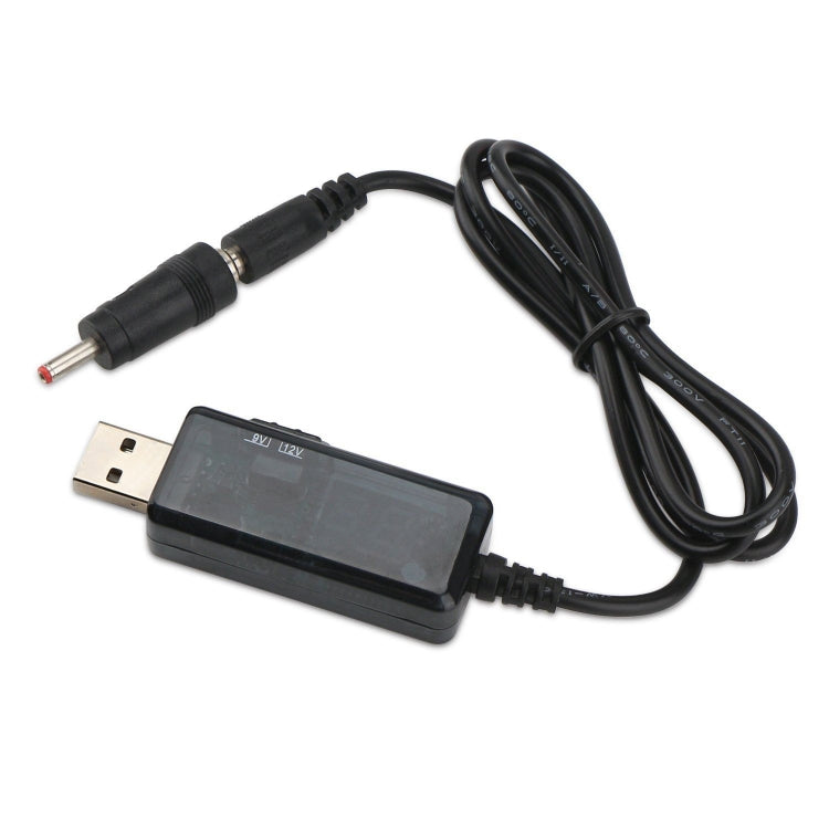 USB Boost Cable 5V Step Up to 9V 12V Adjustable Voltage Converter 1A Step-up Volt Transformer DC Power Regulator with Switch EU