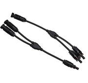 1 Pair MC4 Branch Y Adapter Connectors M/M/F and F/F/M for Solar Panels Cable(mc4)