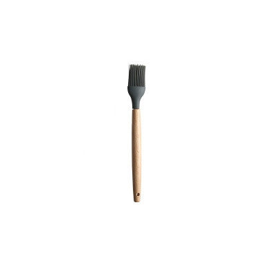 Silicone Wood Handle Spatula Heat-resistant Soup Spoon Non-stick Special Cooking Shovel Kitchen Tools Oil Brush - Cutlery Sets by PMC TechLife | Online Shopping South Africa | PMC TechLife