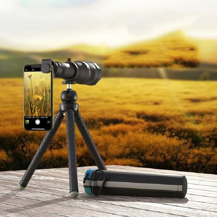 APEXEL APL-JS60XJJ09 All Metal 60X HD External Magnifying Telescope Universal Telephoto Mobile Phone Lens - free shipping - PMC Jewellery - Order now!