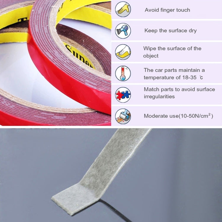 3M High Temperature Acrylic Foam Double Sided Tape Seamless Adhesive Tape Sticker(1.5cm) - Tapes by PMC TechLife | Online Shopping South Africa | PMC TechLife