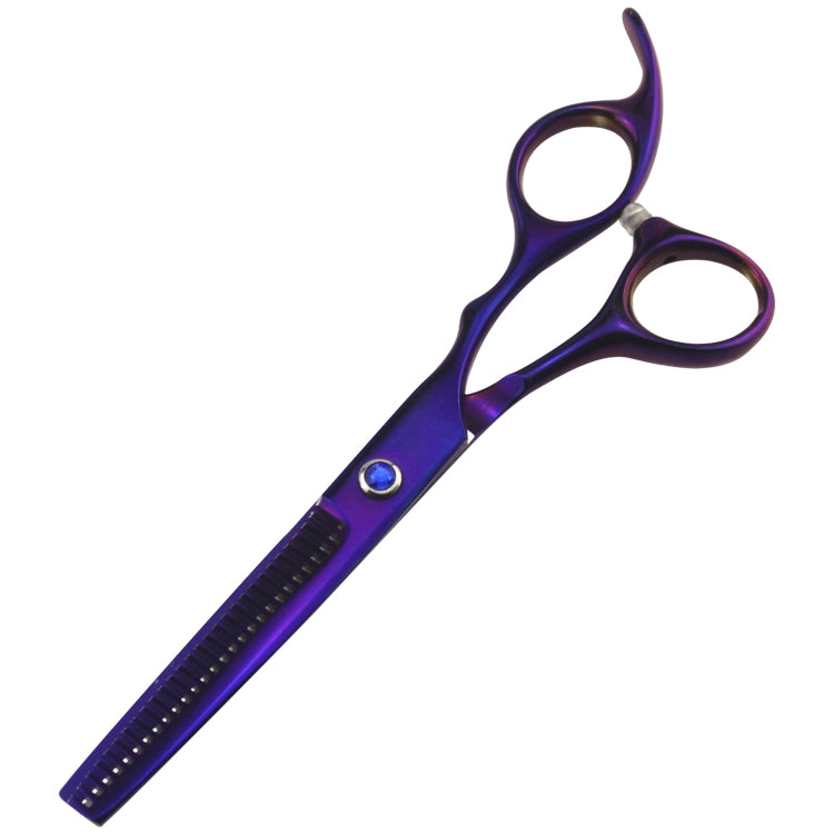 Professional Hair Cutting Scissor Hairdressing Kit Thinning Scissors Barber(Purple Thinning���SXLC-601T)) - Hair Trimmer by PMC TechLife | Online Shopping South Africa | PMC TechLife
