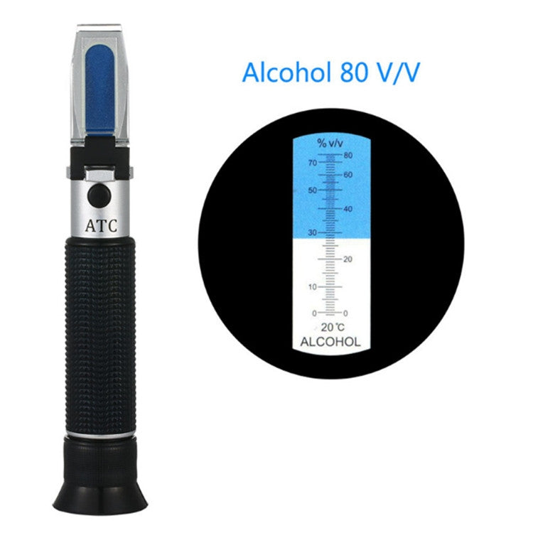 Hand-held Refractometer  Alcohol Detector Alcohol Level Meter - Breath Alcohol Tester by PMC TechLife | Online Shopping South Africa | PMC TechLife