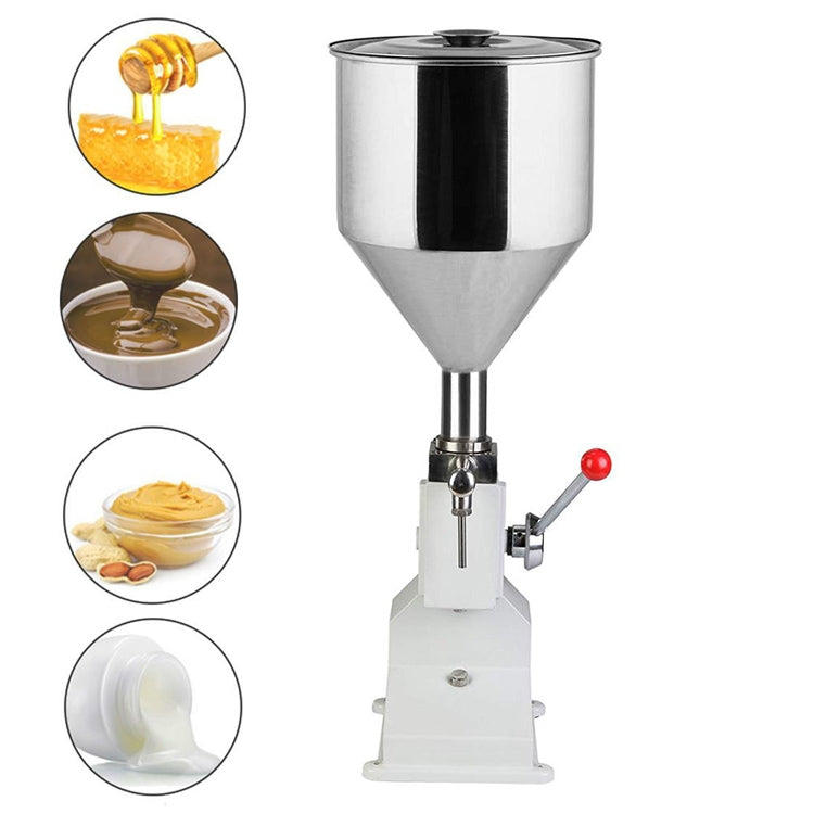 A03 Mini Stainless Steel  Pneumatic Filling Machine Cream Food Paste Dispensing Liquid Packaging Equipment - Cooking Tools by PMC TechLife | Online Shopping South Africa | PMC TechLife