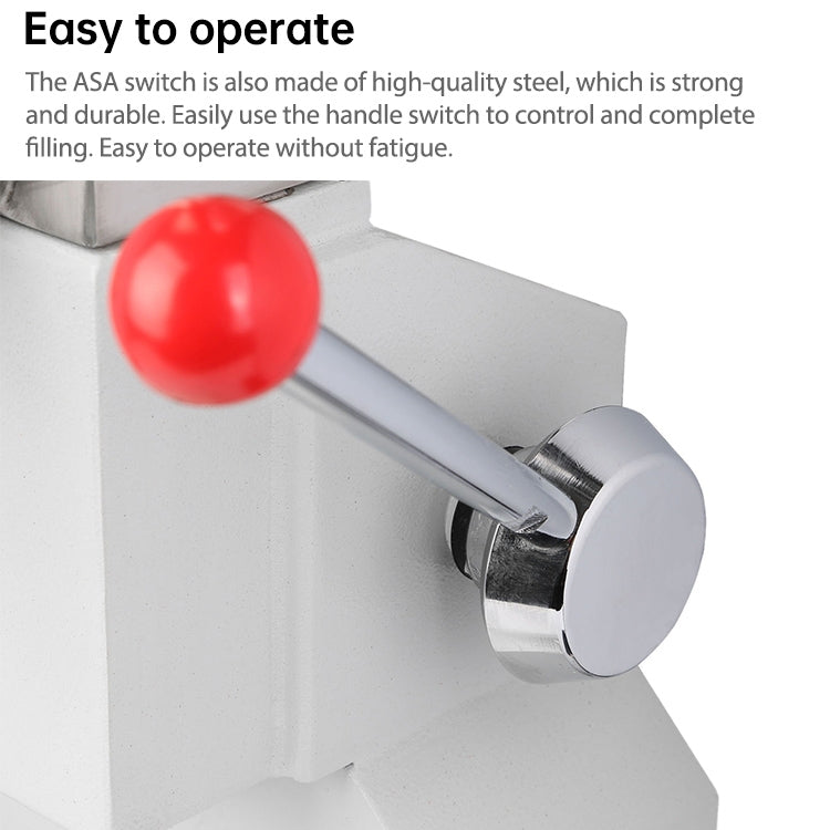 A03 Mini Stainless Steel  Pneumatic Filling Machine Cream Food Paste Dispensing Liquid Packaging Equipment - Cooking Tools by PMC TechLife | Online Shopping South Africa | PMC TechLife