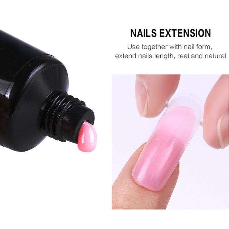 3 PCS Nail Acrylic Poly Gel Pink White Clear Crystal Builder Gel(Transparent) - free shipping - PMC TechLife - Order now!