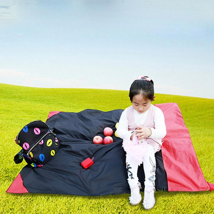 Portable Ultra-thin Folding Camping Mat Pocket Water-resistant Blanket Outdoor Picnic Mat Sand Beach Mat, Size: 70*110cm(Blue)
