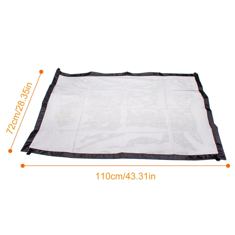 Dog Pet Fences Portable Folding Safe Protection Safety Door Magic Gate For Dogs Cat Pet, Size:110cm x72cm(Beige) - Pet Screen Doors by PMC TechLife | Online Shopping South Africa | PMC TechLife | Buy Now Pay Later Mobicred