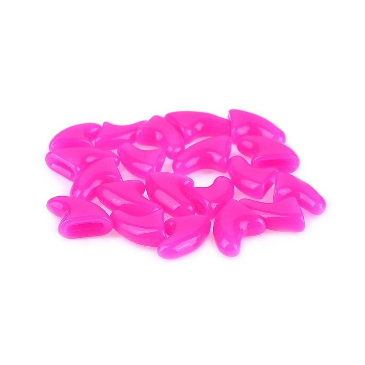 20 PCS Silicone Soft Cat Nail Caps / Cat Paw Claw / Pet Nail Protector/Cat Nail Cover, Size:S(Rose Red) - Protective & Protection by PMC TechLife | Online Shopping South Africa | PMC TechLife | Buy Now Pay Later Mobicred