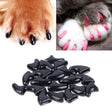 20 PCS Silicone Soft Cat Nail Caps / Cat Paw Claw / Pet Nail Protector/Cat Nail Cover, Size:L(Black) - Protective & Protection by PMC TechLife | Online Shopping South Africa | PMC TechLife | Buy Now Pay Later Mobicred