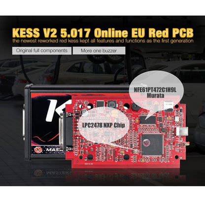 V2 V5.017 EU ECM Titanium Winols KESS 4 LED Online Master Version ECU OBD 2 Car / Truck Programmer Tool - Code Readers & Scan Tools by PMC Jewellery | Online Shopping South Africa | PMC Jewellery