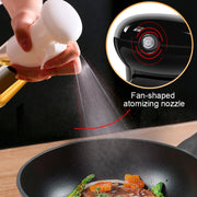 Edible Oil Spray Bottle Barbecue Leakproof Oil Sprayer Bottle( White)
