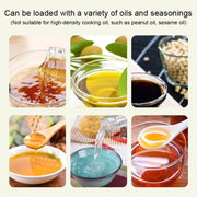 Edible Oil Spray Bottle Barbecue Leakproof Oil Sprayer Bottle( White)