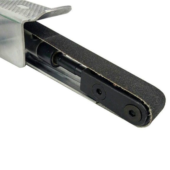 Pneumatic Belt Machine Pneumatic Sander Ring Belt Machine Polisher, Size:52x2cm