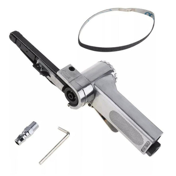 Pneumatic Belt Machine Pneumatic Sander Ring Belt Machine Polisher, Size:52x2cm