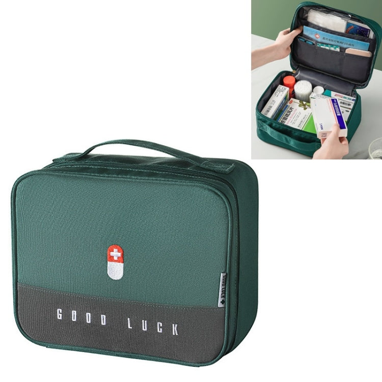 Thickened Large-Capacity Multifunctional Medicine Box Family Portable Storage Bag(Green) - free shipping - PMC TechLife - Order now!