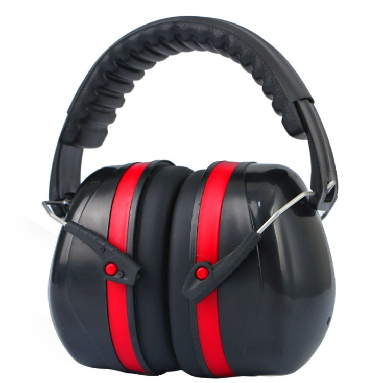 Soundproof Earmuffs Noise-Proof Sleep Earmuffs Industrial Protective Earmuffs Ear Caps(Red Black) - Earmuff & Pad by PMC TechLife | Online Shopping South Africa | PMC TechLife