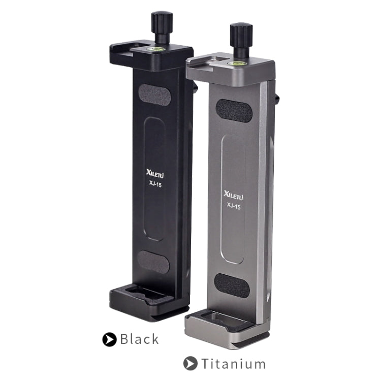 Xiletu Xj15 Live Broadcast Desktop Full Metal Tripod Mount Tablet Pc Phone Clamp With 1/4 Inch Screw Holes & Cold Shoe Base(Silver Grey)