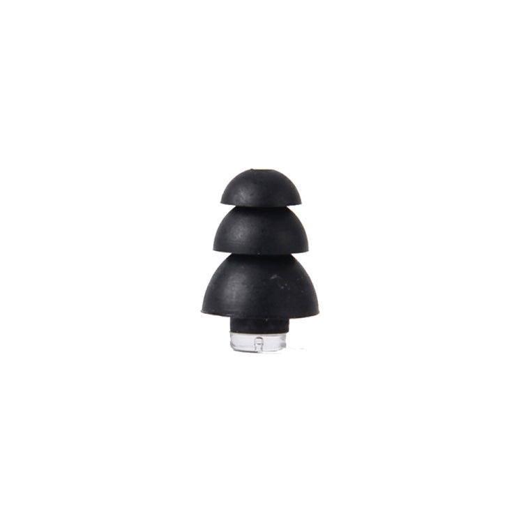 Anti-Noise Sleep Earplugs Silicone Soundproof Earplugs Industrial Noise Cancelling Silent Earplugs(Black)
