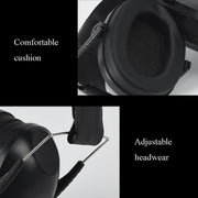 Learn Sleep Industry Noise Cancelling Earmuffs Shooting Soundproof Earmuffs(Black)