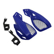 24CM Motorcycle Handguard Hand Guard Protector for Kawasaki Suzuki Honda Yamaha Moto Dirt Bike ATVS With Mount Kit(Blue) - Grips by PMC TechLife | Online Shopping South Africa | PMC TechLife