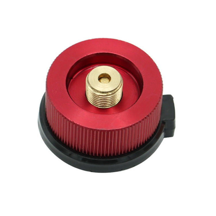 2 PCS Outdoor Camping Hiking Stove Burner Adaptor Split Type Furnace Converter Connector Auto-off Gas Cartridge Tank Cylinder Adapter(Red) - Others by PMC TechLife | Online Shopping South Africa | PMC TechLife