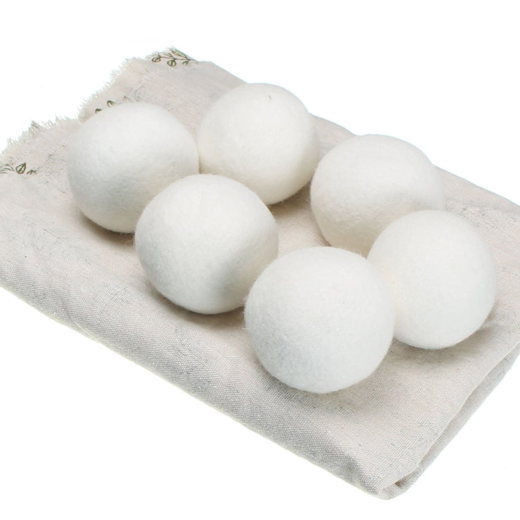 Laundry Clean Ball Reusable Natural Organic Laundry Fabric Softener Ball Premium Organic Wool Dryer Balls - Sponges, Cloths & Brushes by PMC TechLife | Online Shopping South Africa | PMC TechLife | Buy Now Pay Later Mobicred