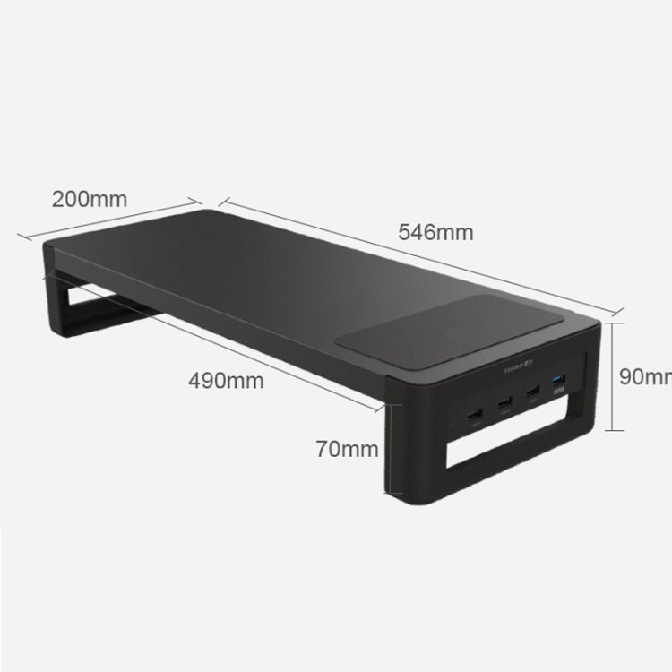 Vaydeer Computer Monitor Increased Desktop Screen Desktop Storage Base, Specification: Simple Configuration - free shipping - PMC Jewellery - Order now!