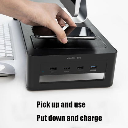 Vaydeer Computer Monitor Increased Desktop Screen Desktop Storage Base, Specification: Simple Configuration - free shipping - PMC Jewellery - Order now!