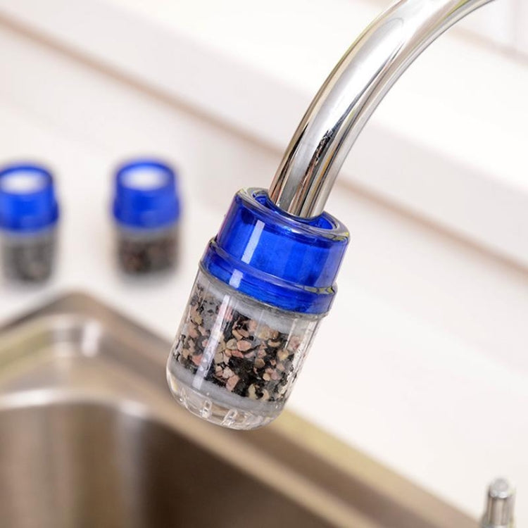 2 PCS Household Tap Water Purifier Kitchen Faucet Filter Activated Carbon Three-layer Water Filter - Faucets & Accessories by PMC TechLife | Online Shopping South Africa | PMC TechLife