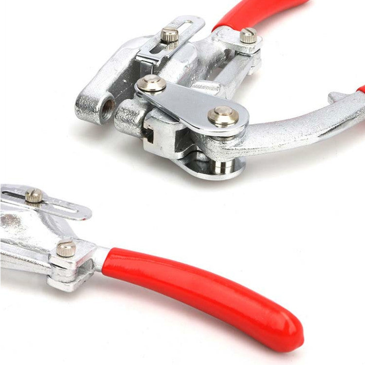 16 in 1 Stainless Steel Copper Aluminum Strip Iron Leather Plastic Manual Punching Pliers Punching Machine Set - Pliers by PMC TechLife | Online Shopping South Africa | PMC TechLife