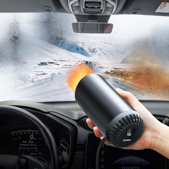 Car Heater High-Power Cylinder Heater 12V Defogging Defroster, Style:Purification 8112