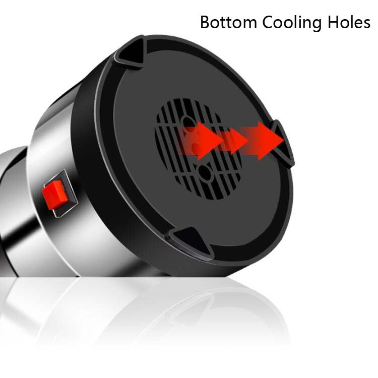 Daisheng Medicinal Material Grinder Powder Machine Household Small Stainless Steel Grinder, Specification:CN Plug(4 Leaf Blade) - Stirrer & Squeezer by PMC TechLife | Online Shopping South Africa | PMC TechLife