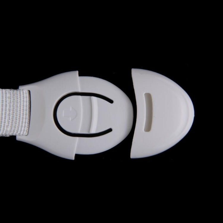 10 PCS Cabinet Door Lock Kids Drawer Locker Security Invisible Locks for Home Storage Child Lock Baby Safety Cabinet Lock - Safety Equipment by PMC TechLife | Online Shopping South Africa | PMC TechLife